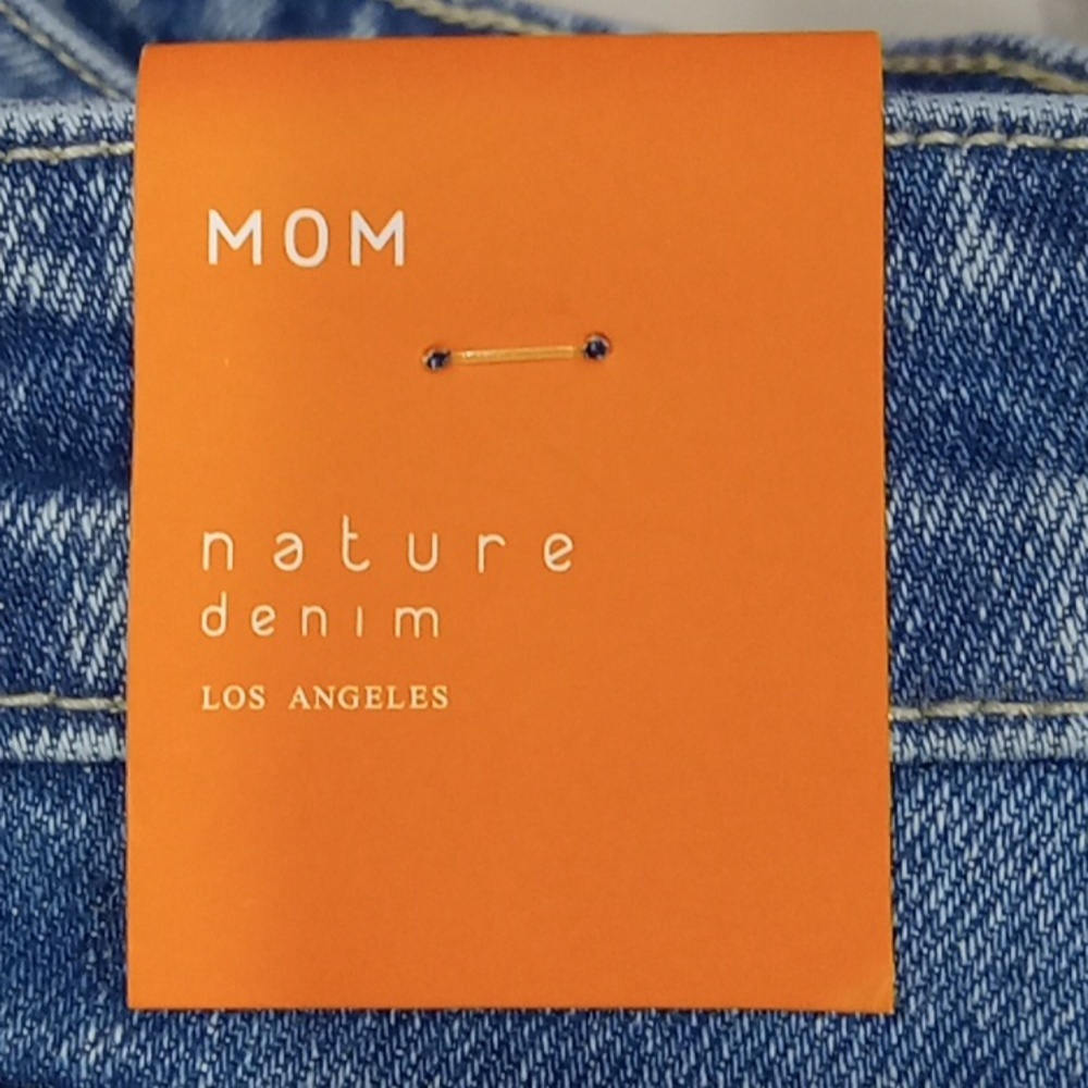 114. NWT Nature Denim Mom Jeans - Picture 9 of 10